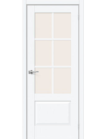 Межкомнатная дверь Прима 13.0.1 White Silk / Magic Fog