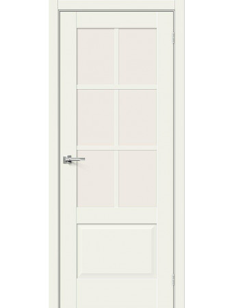 Межкомнатная дверь Прима-13.0.1 White Mix