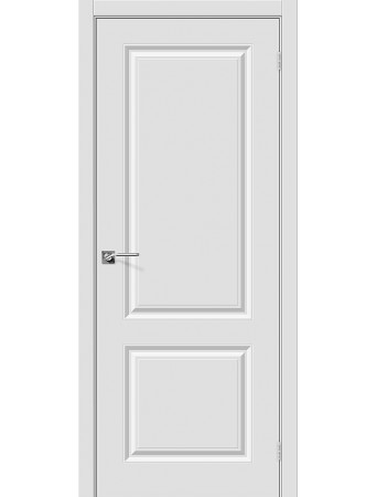 Дверь Скинни-12 Белая ПГ