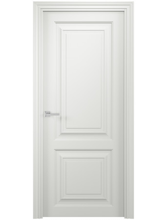 Межкомнатная дверь Альба ПГ Эмалит белый