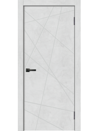 Дверь Geometry-1 Бетон снежный ПГ