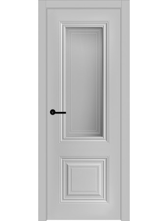 Межкомнатная дверь С 2 ПО Грей эмаль