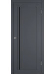 Дверь E33 ПО Эмалекс графит/ Black gloss
