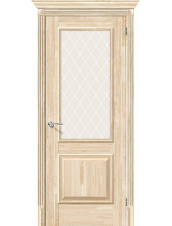 Межкомнатная дверь Классико 13 Без отделки / White Сrystal