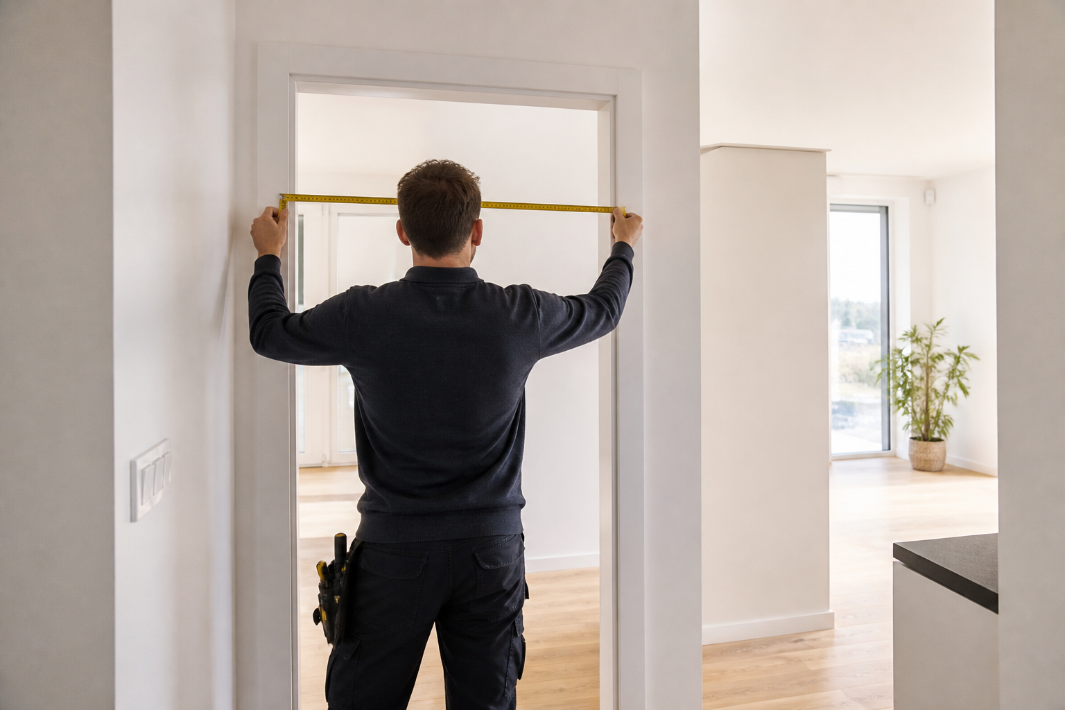 Как правильно замерить дверной проём перед заказом